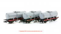 N35TA-303 Revolution Trains 35 Ton Class A Tank Triple Pack in Unbranded Grey